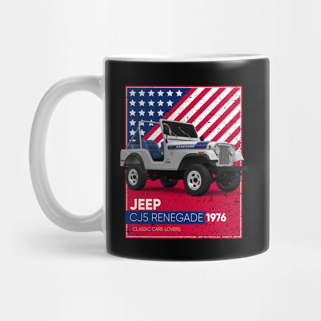 Classic Car Jeep CJ5 Renegade 1976 by cecatto1994